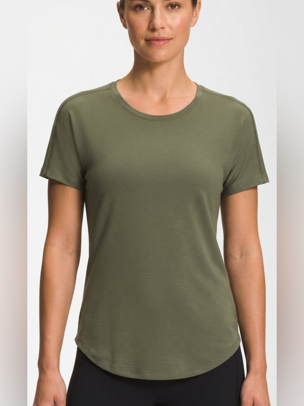 The North Face Women’s Short Sleeve Crewneck Top - Olive S/P